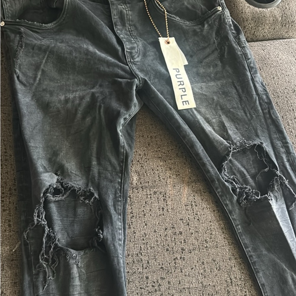 *TRIED ON ONLY* purple brand jeans size 38 never worn out